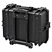Wasserdichter Koffer MAX505TR (L x B x H: 555 x 445 x 258 mm, Ohne Schaumstoffeinlage, Ausziehbarer Trolley, Schwarz, Kunststoff) | BAUHAUS