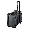 Wasserdichter Koffer MAX465TR (L x B x H: 502 x 422 x 267 mm, Ohne Schaumstoffeinlage, Ausziehbarer Trolley, Schwarz, Kunststoff) | BAUHAUS