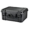 Wasserdichter Koffer MAX465 (L x B x H: 502 x 415 x 246 mm, Ohne Schaumstoffeinlage, Schwarz, Kunststoff) | BAUHAUS