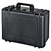 Wasserdichter Koffer MAX465 (L x B x H: 502 x 415 x 246 mm, Ohne Schaumstoffeinlage, Schwarz, Kunststoff) | BAUHAUS