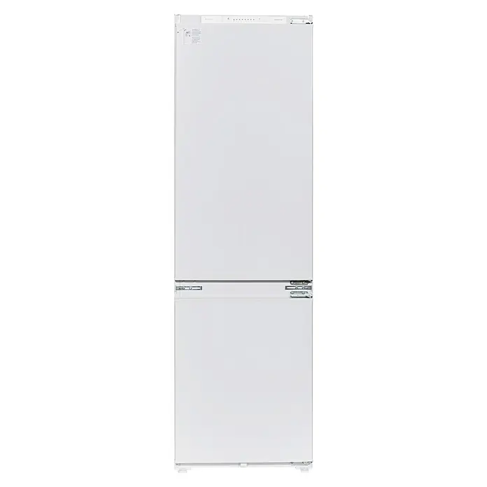 Wolkenstein Kühl-Gefrierkombination WKG257.4NF EB - Nutzinhalt Gesamt: 246 l, 54 x 54 x 177,2 cm, Weiß - Freistehender weisser Kühlschrank mit Gefrierfach unten, ein modernes Gerät für die Küche, das durch seine schlichte Eleganz besticht.
