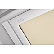 Velux Dachfensterrollo DKL MK06 1085SWL (Farbe: Hellbeige - 1085SWL, Farbe Schiene: Weiß, Manuell) | BAUHAUS