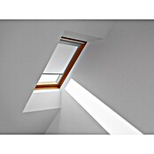 Velux Dachfensterrollo Classic DBL M04 4288 (Farbe: Weiß - 4288, Farbe Schiene: Aluminium, Manuell) | BAUHAUS