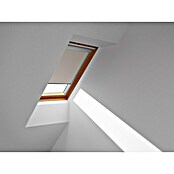 Velux Dachfensterrollo Classic DBL C04 4230 (Farbe: Beige - 4230, Farbe Schiene: Aluminium, Manuell) | BAUHAUS