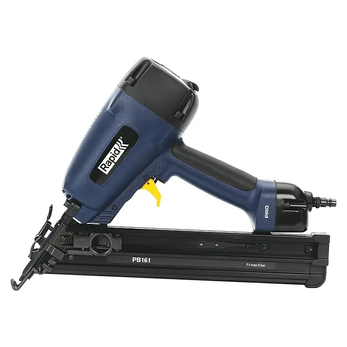 Rapid Druckluftnagler AirTac PB 161 - Länge Nagel: 32 mm - 64 mm, Geeignet für: Nageltyp 32, Pneumatisch - Ein Rapid PB161 PRO Druckluftnagler, ideal für professionelle Anwendungen mit hoher Leistung und Präzision bei Holzarbeiten.