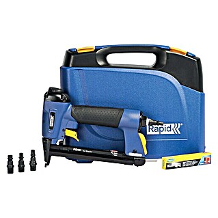 Rapid Grapadora neumática AirTac PS101 (Profundidad de grapado: 6 mm - 16 mm, Apto para: Grapa de alambre fino tipo 53, Neumático)