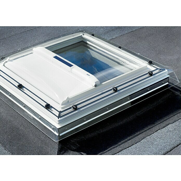 Velux Dachfenster-Markise Solar MSG 100100 6090WL (Farbe: Weiß transparent - 6090WL, Solarbetrieben) | BAUHAUS