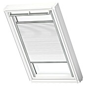 Velux Dachfensterplissee FHC SK06 1045S (Farbe: Weiß - 1045S, Farbe Schiene: Aluminium, Manuell) | BAUHAUS