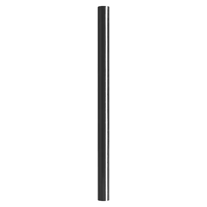 Rapid Klebepatronen - Schwarz, EVA, Durchmesser Klebepatrone: 12 mm - Nahaufnahme eines monochromen Bildes, das eine vertikale Leuchtstoffröhre zeigt, eingebettet in einen sanften Grauton.