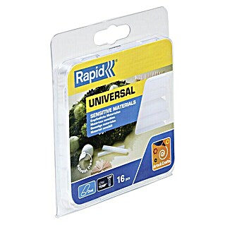 Rapid Barras termoadhesivas (Específico para: Pistola termoadhesiva EG130 Rapid, 125 g, Transparente)