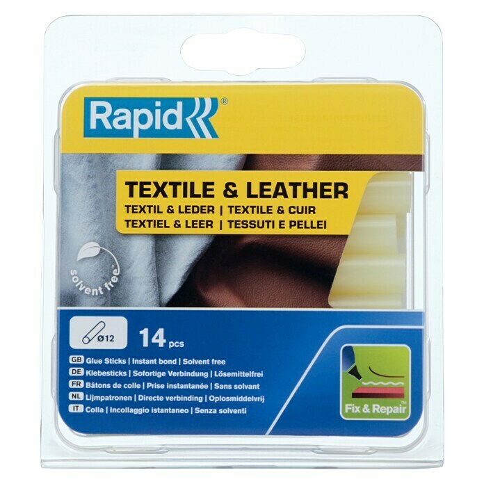 Rapid Lepilni vložki  (Dolžina lepilnega vložka: 94 mm, 14 kos, Primerno za material: Tekstil) | 2002 - Befestigen und Kleben | BADR - Befestigungswerkzeug | BAD - Handwerkzeuge | BA - Handwerkzeuge | B - Werkz/Masch/Maschzubeh/Auto | BAUHAUS