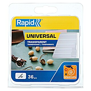 Rapid Patrone za lijepljenje (Promjer uloška za ljepilo: 7 mm, Duljina: 90 mm, 36 Kom., Prozirno)