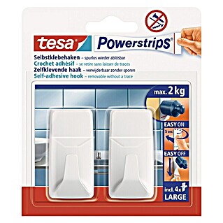Tesa Powerstrips Samolepilni kavelj (2 kos)