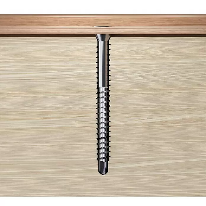 Profi Depot Dielenschraube VZ TX - Durchmesser: 3,2 mm, Länge: 60 mm, TX für TORX-Antriebe, 200 Stk. - Stimmungsaufnahme