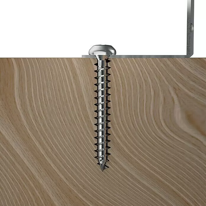 Profi Depot Spanplattenschraube VZ - 3,5 x 20 mm, 200 Stk., Verzinkt, TX für TORX-Antriebe - Stimmungsaufnahme