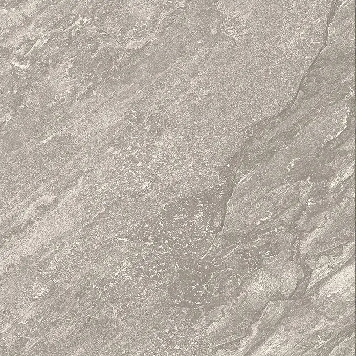 Terrassenfliese Cera 2.0 - 80 x 80 x 2 cm, Quarz Grigio, Matt - Graue Steinzeugfliese mit subtilen Texturen und Schattierungen, ideal für moderne Boden- und Wandgestaltungen.