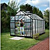 Vitavia Gewächshaus (3,83 x 2,57 x 2,3 m, Farbe: Anthrazit, Polycarbonat, 6 mm)