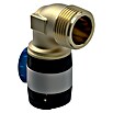 Geberit FlowFit Press-Übergangswinkel 620.502.00.1 (Durchmesser: 25 mm, Außengewinde: ¾″) | BAUHAUS