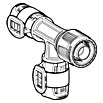 Geberit FlowFit Press-T-Stück mit MasterFix 620.780.00.1 (Durchmesser: 16 mm, 16 x 16 x 20 mm) | BAUHAUS