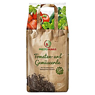 Presto Humus Bio Tomaten- & Gemüseerde (17 l, Torffrei)