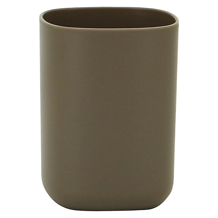 Aquasanit Kubik Portacepillos (Plástico, Beige) | BAUHAUS