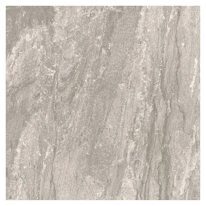 Terrassenfliese Cera 2.0 - 80 x 80 x 2 cm, Quarz Grigio, Matt - Bild einer beigen Keramikfliese mit gesprenkelter Textur.
