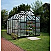 Vitavia Gewächshaus (3,21 x 2,57 x 2,3 m, Farbe: Anthrazit, Polycarbonat, 4 mm)