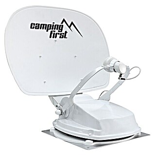 Camping First Satelliten-Antenne Satmex 55 plus (L x B x H: 58 x 60 x 16 cm, Anzahl Nutzer: 1, Weiß)