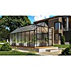 Vitavia Gewächshaus (4,45 x 2,57 x 2,3 m, Farbe: Anthrazit, Polycarbonat, 6 mm)