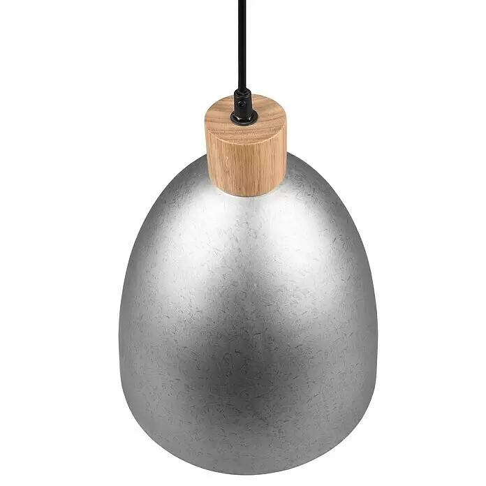 Reality Leuchten Pendelleuchte JAGGER - 40 W, Ø x H: 25 x 150 cm, Nickel-antik, E27 - Detailaufnahme