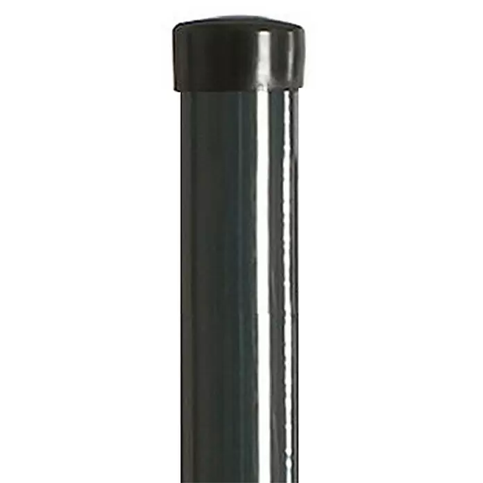 Kraus Zaunpfosten - Höhe: 120 cm, Anthrazit, Stahl - Detailaufnahme