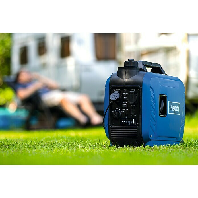 Scheppach Inverter-Stromerzeuger SG 2500 i2.000 W, Tankvolumen: 4,1 l, 3 PS Mood Shot