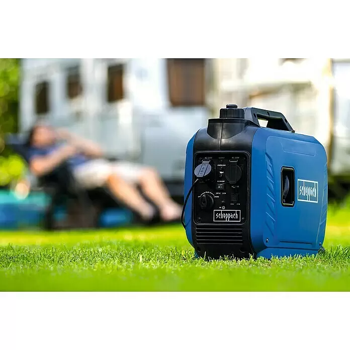Scheppach Inverter-Stromerzeuger SG 2500 i - 2 kW, Tankvolumen: 4,1 l - Stimmungsaufnahme