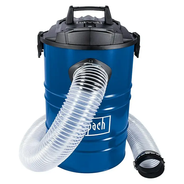 Scheppach Absauganlage DC100 - Luftleistung: 215 m³/h, 65 l, 1.200 W - Scheppach Industriesauger mit Schlauch für den vielseitigen Einsatz in Werkstatt und Haushalt.