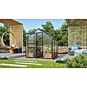 Vitavia Gewächshaus Venus 3800 (1,95 x 1,95 x 1,97 m, Glasstärke: 6 mm, Polycarbonat, Anthrazit)