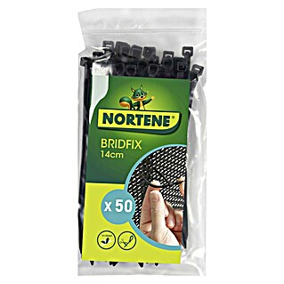 Nortene Univerzalne vezice (50 kos, Dolžina: 14 cm, Črna)