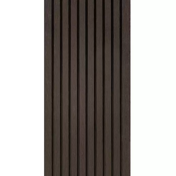 WPC-Terrassendiele Dark Brown - 300 x 13,5 x 2,1 cm, Dunkelbraun - Detailaufnahme
