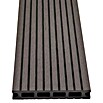 WPC-Terrassendiele (Dunkelgrau, 200 x 13,5 x 2,1 cm)