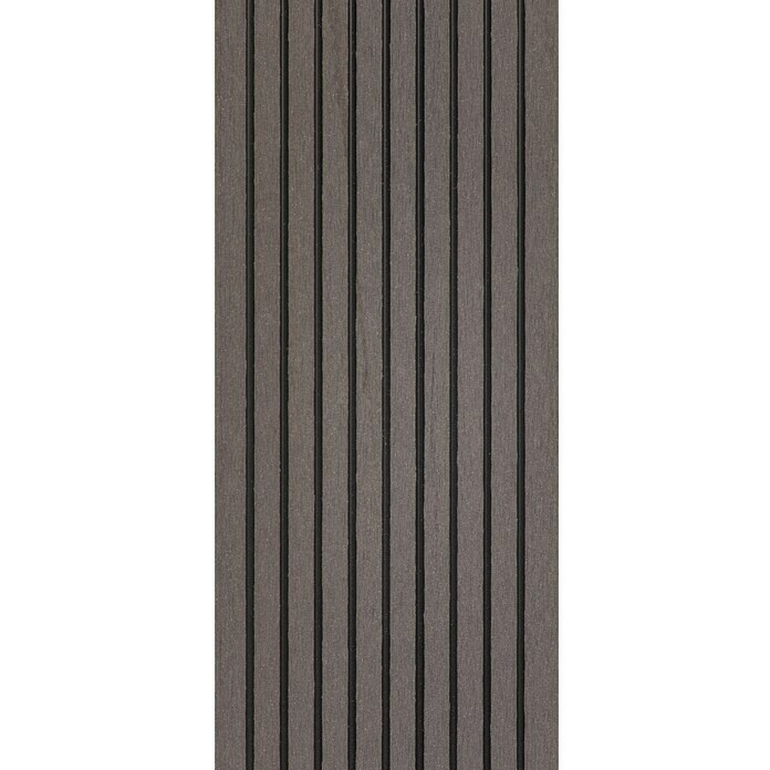 Daska za terasu (Tamnosivo, 200 x 13,5 x 2,1 cm)