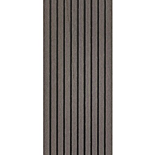 WPC daska za terasu (200 x 13,5 x 2,1 cm, Tamnosive boje)