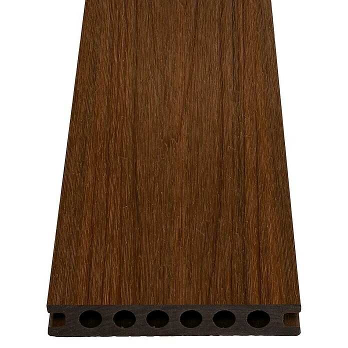 b!design Tablón para terraza WPC (Teca, 300 x 13,8 x 2,25 cm)