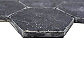 Mosaikfliese Hexagon Nero Antique Marble XNT HX143 (19,9 x 26,2 cm, Schwarz, Matt) | BAUHAUS