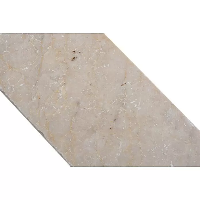 Antikmarmorfliese Botticino Antique Marble - 7,5 x 15 cm, Beige, Matt - Hellbeiger Marmorfliese mit natürlicher Äderung.