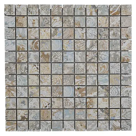 Mosaikfliese Quadrat Curtain Mixlight Colour CS 25MLC