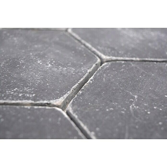 Mosaikfliese Hexagon Nero Antique Marble XNT HX143 (19,9 x 26,2 cm, Schwarz, Matt) | BAUHAUS