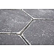 Mosaikfliese Hexagon Nero Antique Marble XNT HX143 (19,9 x 26,2 cm, Schwarz, Matt) | BAUHAUS