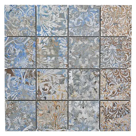 Mosaikfliese Quadrat Curtain 71 Strong Colour Mix CV 71MSC