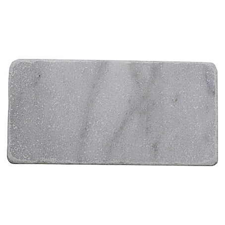 Antikmarmorfliese Ibiza White (15 x 7,5 cm, Weiß, Matt)
