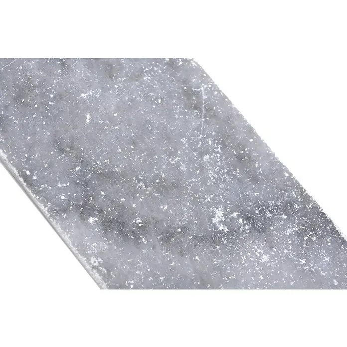 Antikmarmorfliese Bardiglio Antique Marble - 7,5 x 15 cm, Anthrazit, Matt - Nahaufnahme einer grauen Marmorfliese mit weißen Sprenkeln, ideal für elegante und moderne Innenräume.