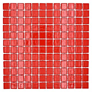 Mosaikfliese Quadrat Eco Lisos VP25808PUR (31,6 x 31,6 cm, Rot, Glänzend)